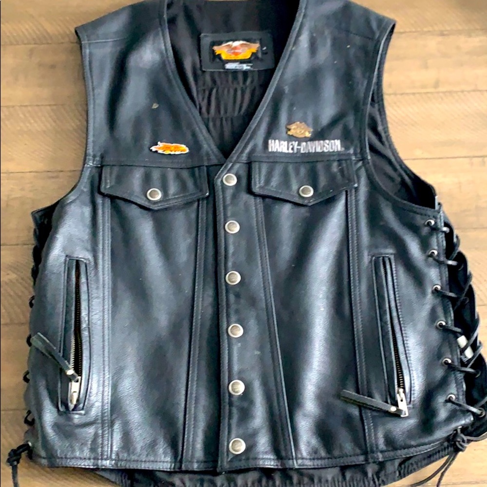 Harley Leather Vest